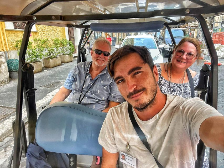 4H Private Golf Cart Tour with Local Guide and Gelato - Piazza Venezia, Marcellus Theater, and the story of an Insula