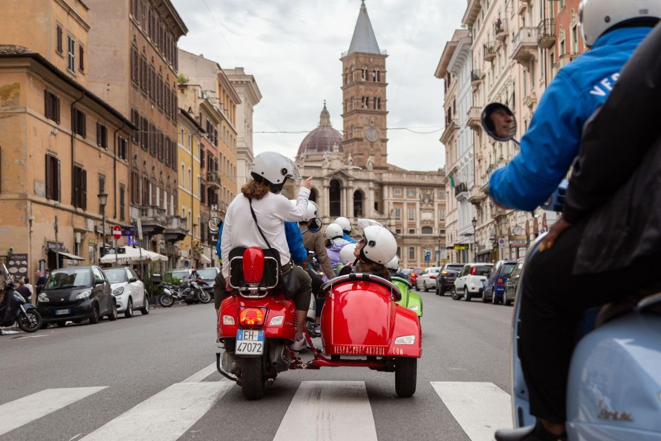 Afternoon Vespa Sidecar Tour with Gourmet Gelato Stop - Gianicolo Hill viewpoints: where the ride pays off