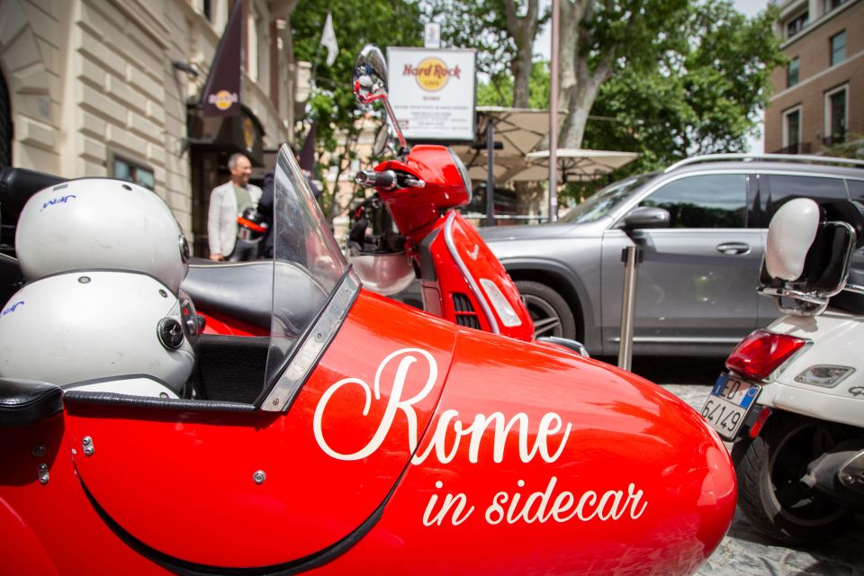 Afternoon Vespa Sidecar Tour with Gourmet Gelato Stop - Trastevere and the Jewish Ghetto: narrow streets, real atmosphere
