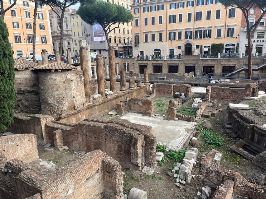 Ancient Rome: Archeological area Largo Argentina - The long timeline: imperial phases and medieval leftovers