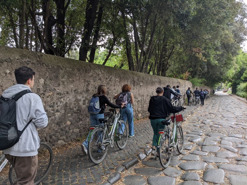 Appia Antica & Aqueducts e-Bike Tour - Official Provider - Villa dei Quintili and the Regina Viarum Rhythm