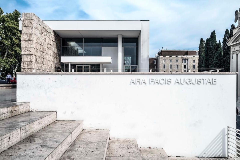 Ara Pacis Museum Entrance Ticket - The modern glass space designed by Richard Meier