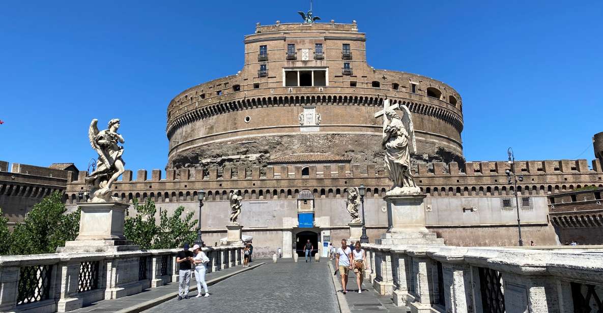 Castel Sant'Angelo Skip the line Ticket with Hop-on Hop-off - Touring Castel Sant’Angelo across seven floors at your own speed