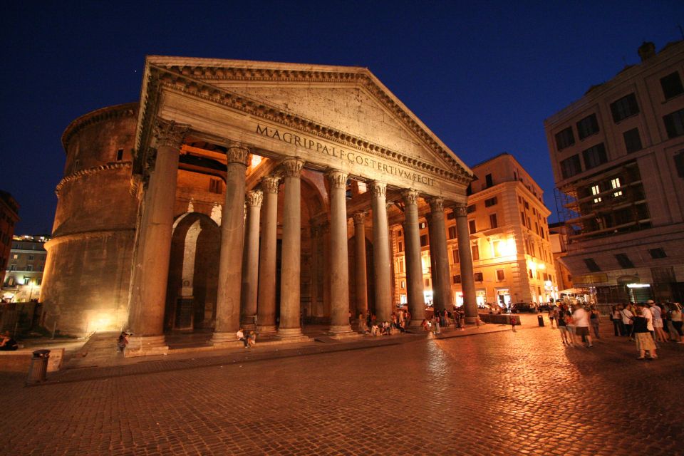 Colosseum, Ancient Rome and Evening Combo Tour - Pantheon Exterior and Piazza Navona: Two Great Squares, Two Very Different Moods