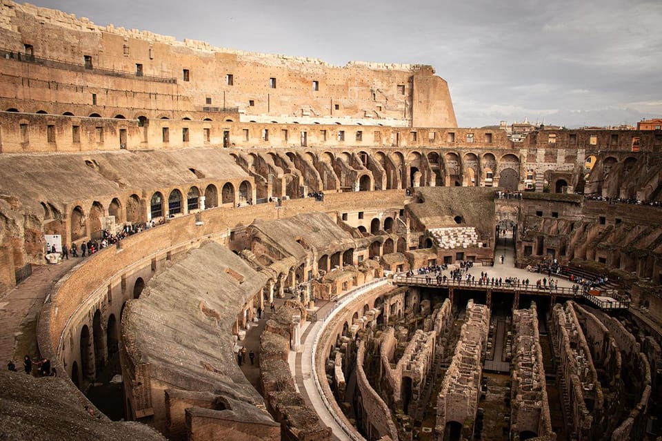 Colosseum Arena Floor Guided Tour - The licensed English guide: what you’ll actually learn