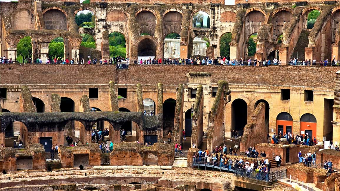 Colosseum Arena Tour, Palatine Hill and Roman Forum - Colosseum arena floor: the Gladiator’s Gate route