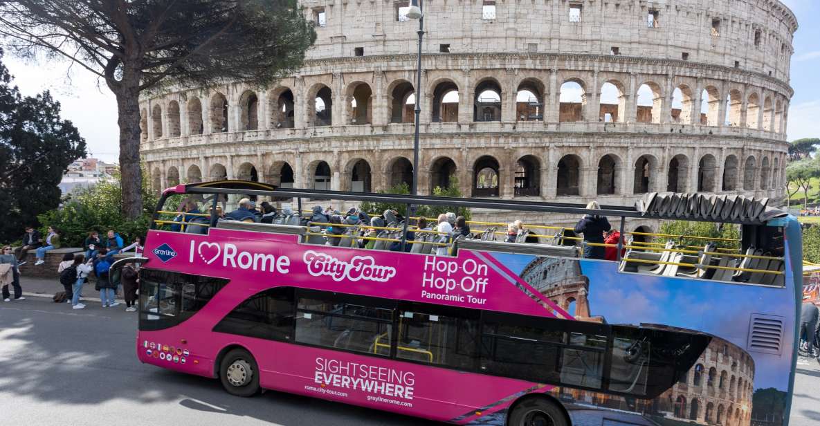 Colosseum Escorted Entrance Combo Pass with Open Bus - Key Things to Know Before You Go