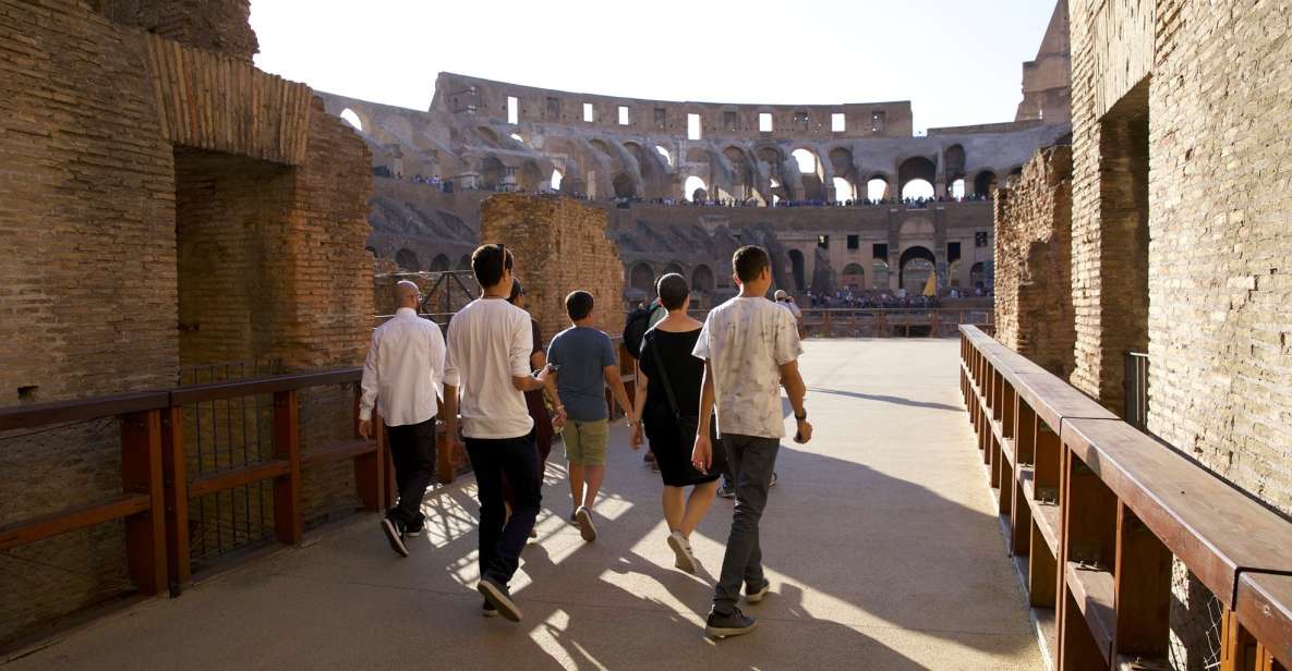 Colosseum: Semi Private Tour with VIP Arena Access - Meeting at Via dei Fori Imperiali: Get Oriented Fast