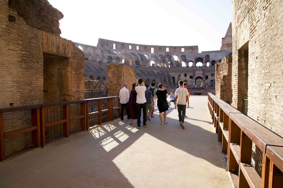 Colosseum: Semi Private Tour with VIP Arena Access - Photo Spots and Audio Radios: How to Hear the Guide in a Crowd