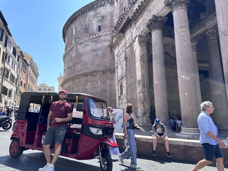 E-Tuk Tour: Express Highlights of Rome - Spanish Steps and Trinità dei Monti Viewpoints Without the Stair Suffering