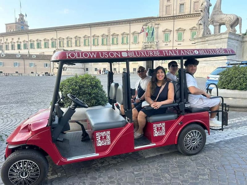 E-Tuk Tour: Express Highlights of Rome - Trevi Fountain, Pantheon, and Piazza Navona in a Single Flow