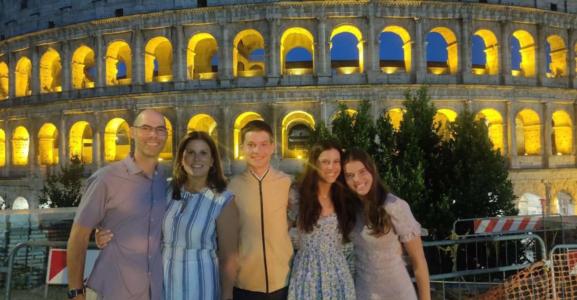 Elegant Rome by night tour and dinner in a local restaurant - The Mercedes V-Class and the private-group pace