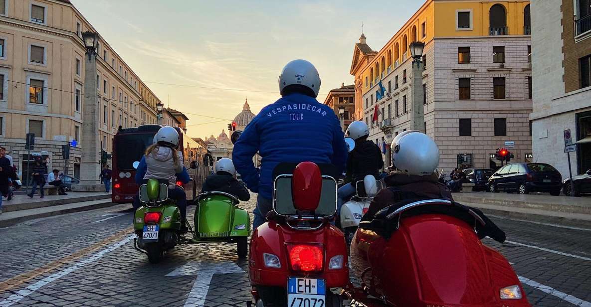 Evening Vespa Sidecar Tour with Gourmet Pizza Tasting - Key highlights worth planning around