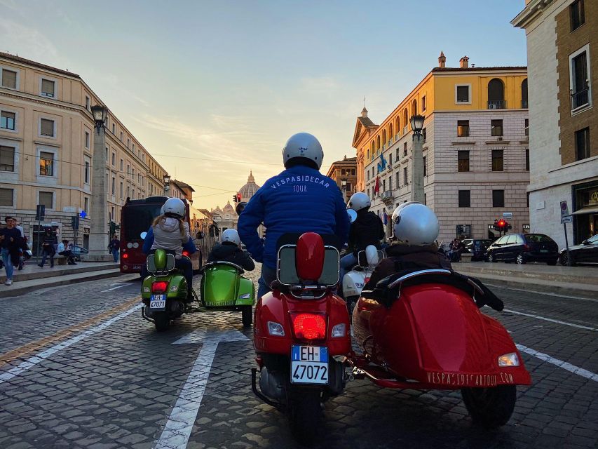 Evening Vespa Sidecar Tour with Gourmet Pizza Tasting - The pizza break at VICO Pizza & Wine in Palazzo Rondanini