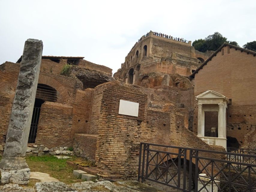 Exclusive tour of Ancient Rome and Domus Tiberiana - Palatine Hill: emperors’ turf, restricted areas, and big-sky views