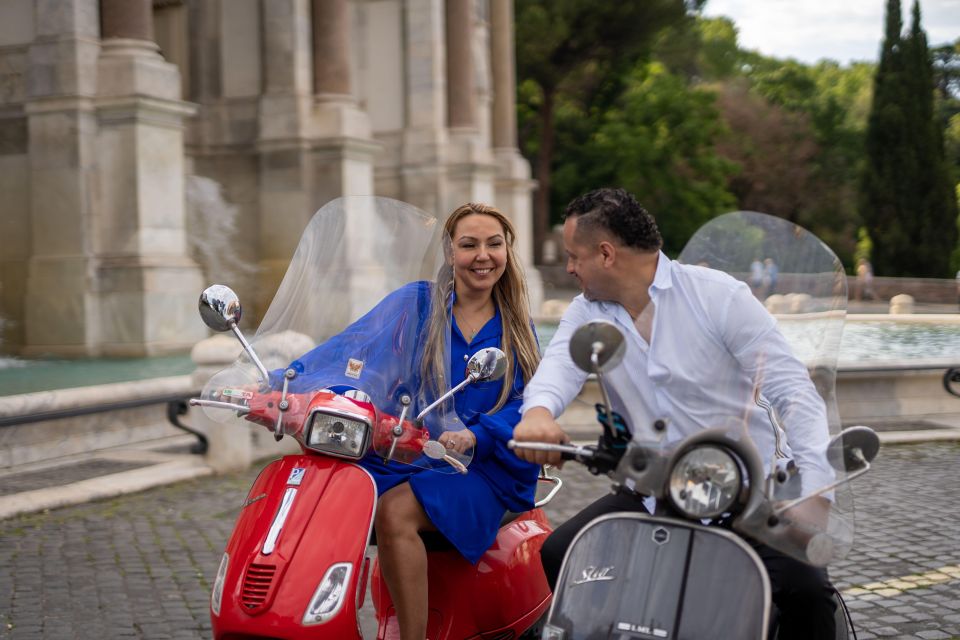 Explore city on Vespa with Professional Photographer - Giardino degli Aranci: panoramic Rome with a citrus twist