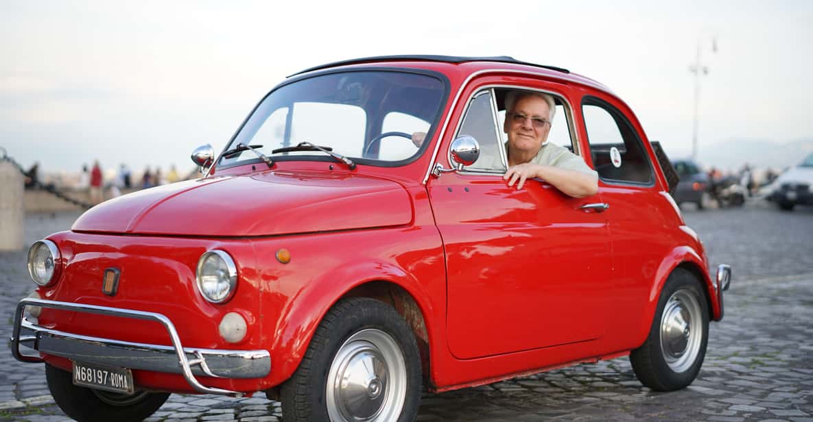 Explore Rome in Style by A Vintage Car Fiat 500 Tour - Fontana dell’Acqua Paola: A Landmark Stop That Feels Like a Finish Line