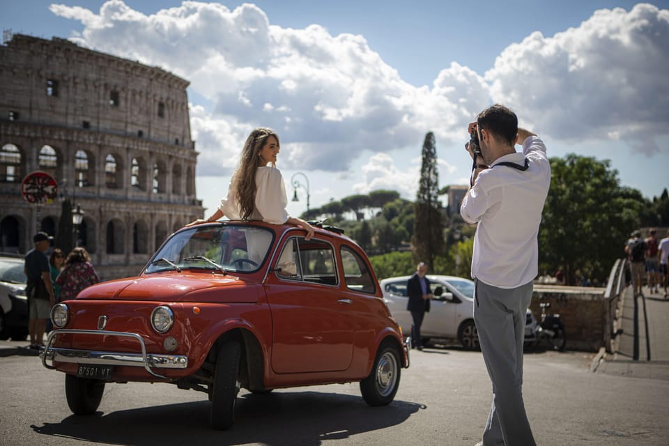 Explore Rome in Style by A Vintage Car Fiat 500 Tour - Aperol Spritz and Photos: The Included Touches That Actually Matter