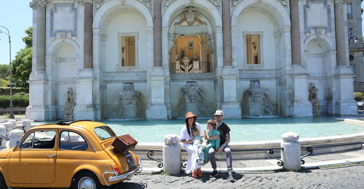 Fiat Cinquecento Vintage Rome City & Photo Tour - Who should book this Fiat Cinquecento Rome photo tour
