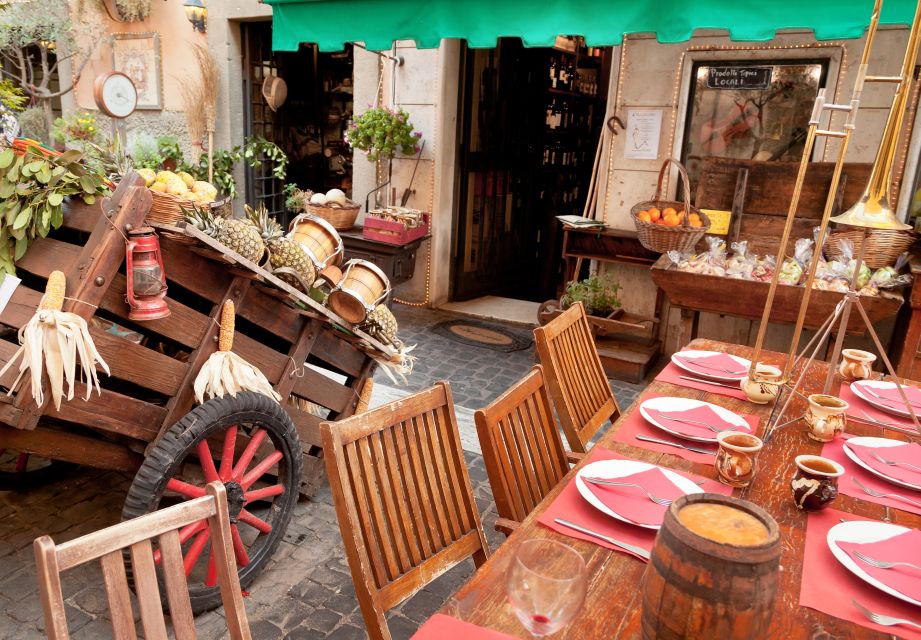 Frascati Wine Road from Rome: Tasting & Lunch - Lunch in a traditional trattoria, with wine that keeps the day flowing