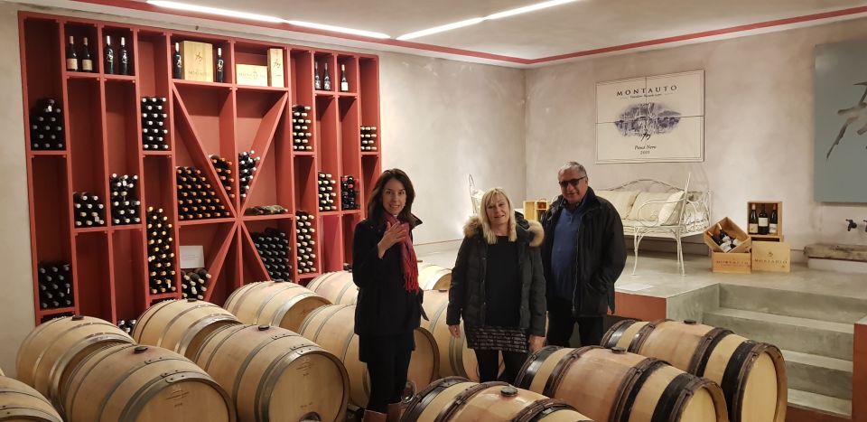 From Civitavecchia: Tuscany-Latium Wine Tour with Tastings - Meeting Mirko and Getting to Tuscany: Pickup, Van Rides, and Pace