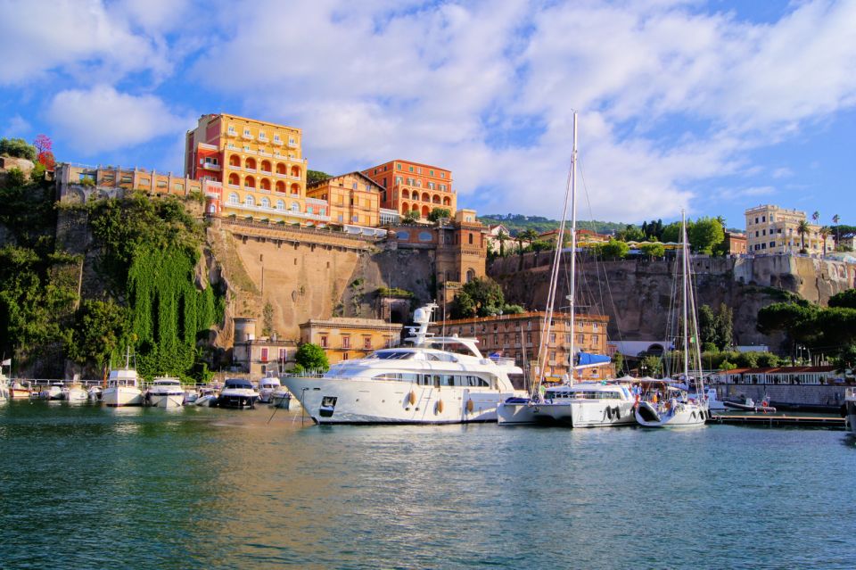 From Rome: 3-Day Tour to Pompeii, Sorrento & Capri - What’s included (and what you’ll pay separately)