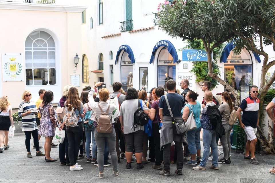 From Rome: Capri and Anacapri Guided Tour and Island Cruise - Your Capri free time: lunch stop + shopping + pacing