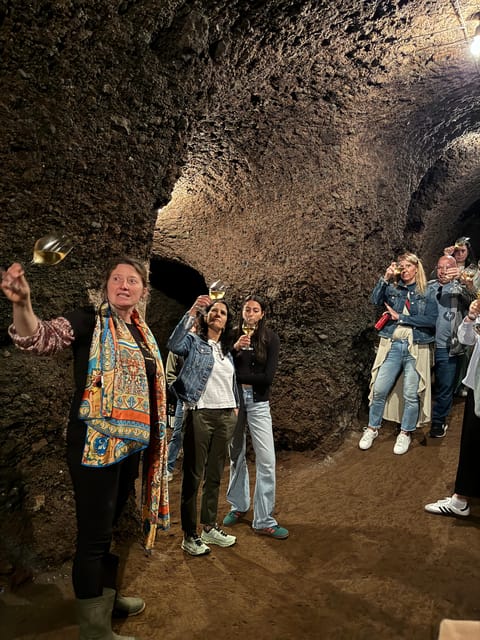 From Rome: Frascati Wine Tour with Lunch and Vineyard tour - The Wine Cave Connection to Ancient Rome (Yes, Really)