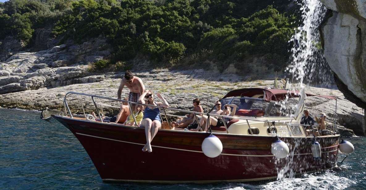 From Rome: High Speed Train Transfer and Boat Tour of Capri - Capri by boat: grottos, Faraglioni views, and real swim time