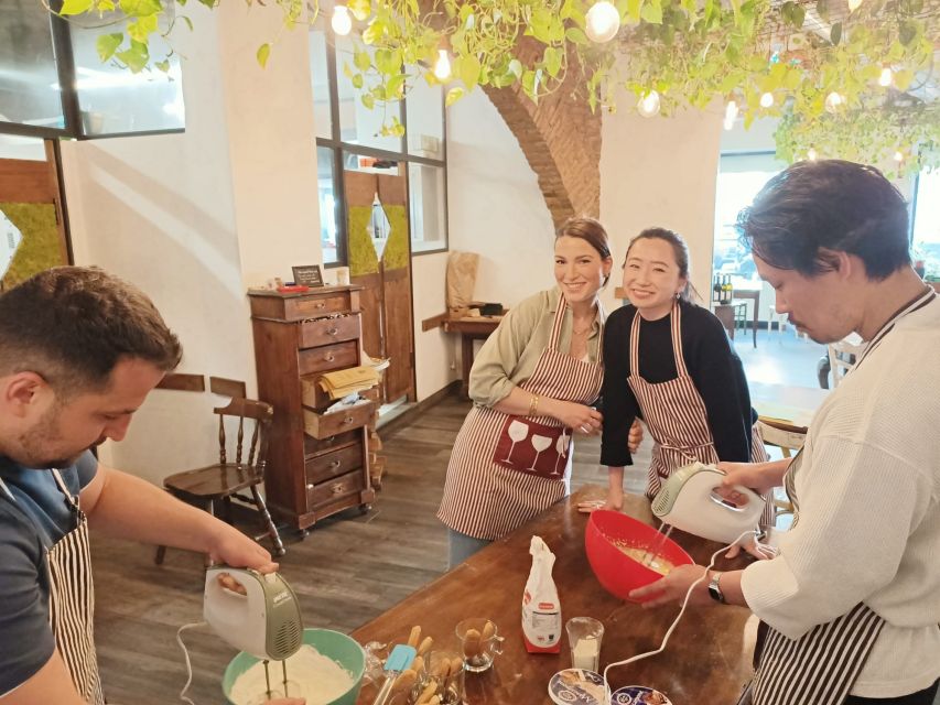 From Rome: Pasta & Tiramisù Cooking Class near Spanish Steps - Tiramisù Layering: Mascarpone, Espresso-Soaked Ladyfingers, Cocoa