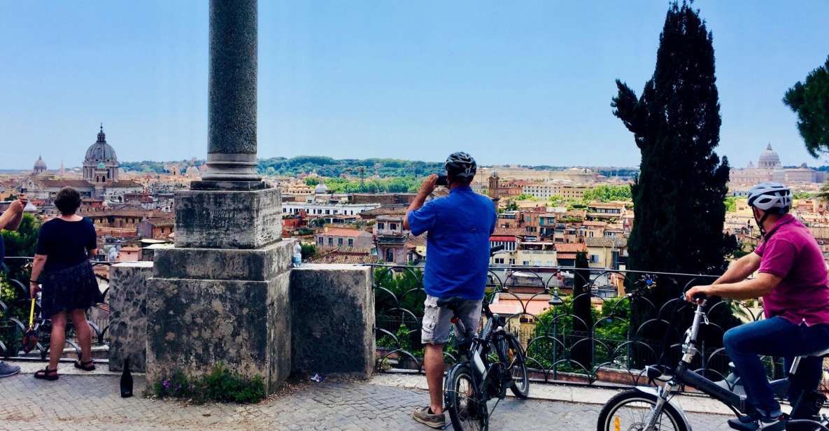 Gems of Rome: Small Group E-Bike Tour with Street Food stops - Getting oriented fast with Rome’s hills (and an e-bike)