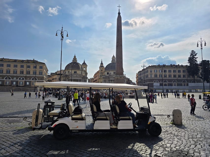 Golf Cart Tour of Rome: 3h with local guide and Gelato - Villa Borghese: a quick guided window into a Roman classic