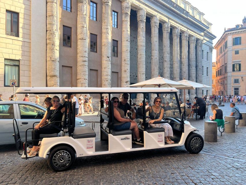 Golf Cart Tour of Rome: 3h with local guide and Gelato - Palazzo del Quirinale and Trajan’s Market: history with a practical pace