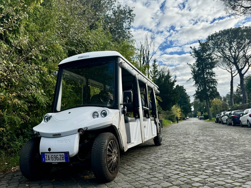 Golf Cart Tour: Private Experience of Rome's City Center - Price and time: what $59 per person buys you (and what to watch)