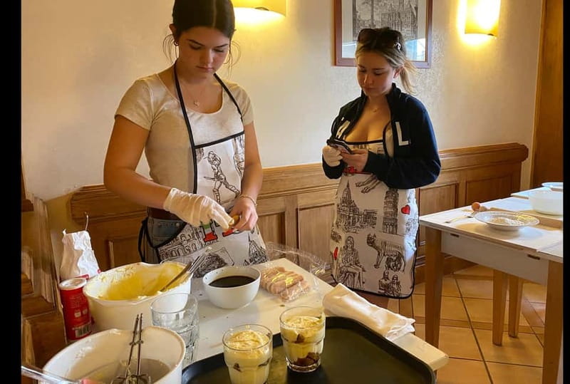 Hands-On Pasta & Tiramisu Class near Colosseum - What’s Included vs. What You Pay Extra