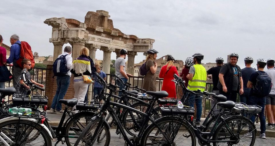 Highlights of Rome: E-bike Tour of the City with Gelato - Capitoline Hill to the Imperial Fora: ancient Rome hits early