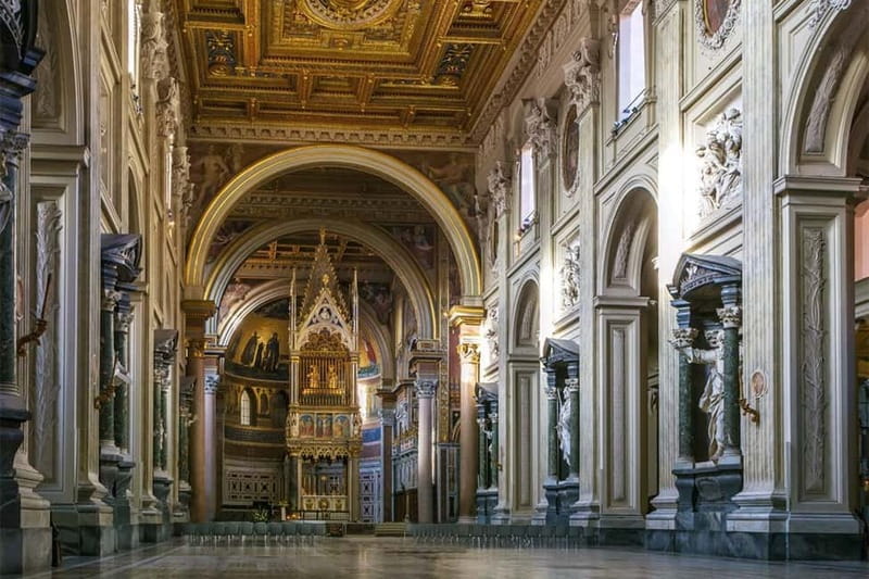 Historical and Spiritual Jorney in Papal Basilicas - Stop 1: Basilica di San Paolo fuori le Mura as your calm beginning