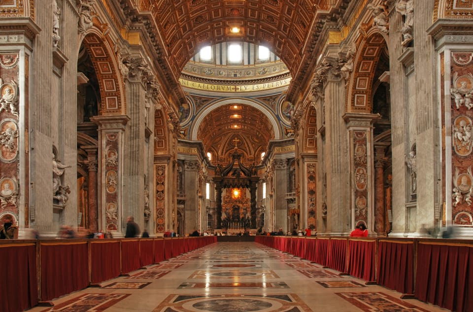 Historical and Spiritual Jorney in Papal Basilicas - Inside St. Peter’s: why guidance is the difference