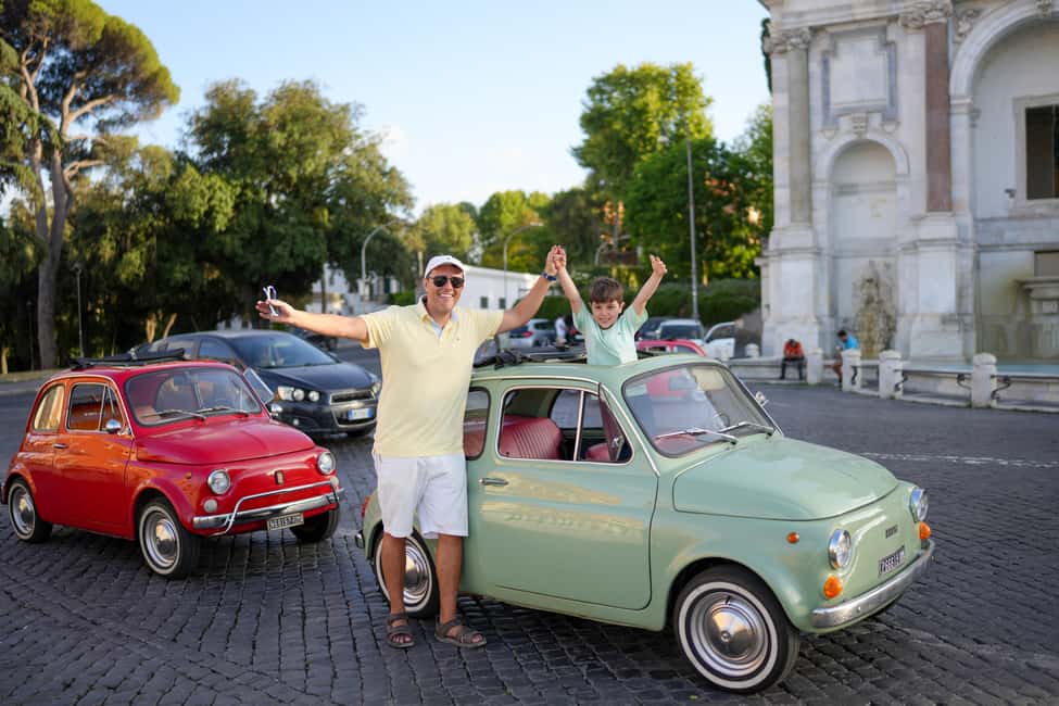 La Dolce Vita: Cruising Rome in a Classic Fiat 500 - Key highlights to look for