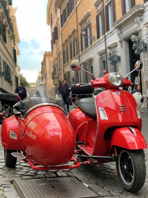Morning Vespa Sidecar Tour with Cappuccino - Key highlights at a glance