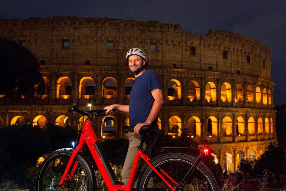 Night Tour of Rome with Top E-bike & optional Italian Dinner - Key things that make this night ride worth it