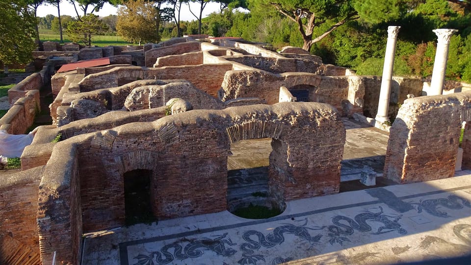 Ostia Antica: Small group tour from Rome - House of Diana: nighttime inside an ordinary life
