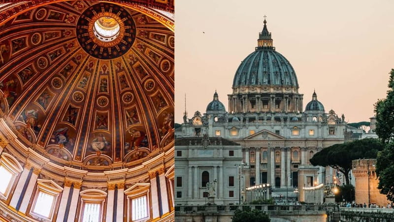 Peter’s Basilica & Pantheon with Guide Tour - Inside St. Peter’s Basilica: Michelangelo, Bernini, and papal tomb context