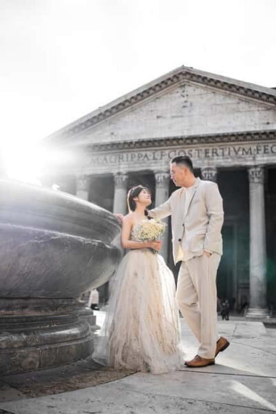 Photo Shoot in Rome with Vespa And Vintage Fiat 500 Options - Colosseum viewpoints and the Roman Forum story (three stops, lots of angles)