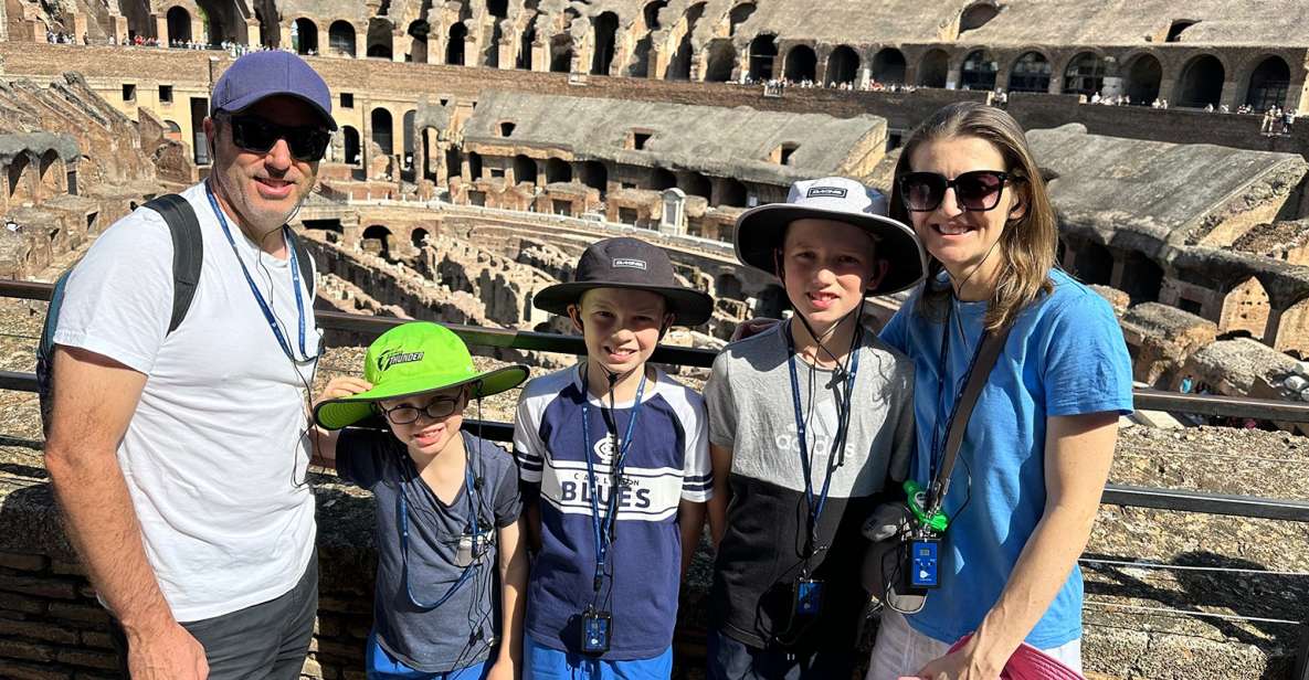 Private Colosseum & Ancient Rome Family Tour for Kids - Private Colosseum and Roman Forum: what makes it feel different