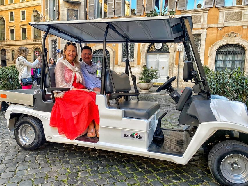 Private Golf Cart Tour with Roman and Gelato (more options) - Trevi Fountain and Pantheon: Big Hits, Better Context