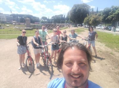 Private Rome Bike tour - The pacing: 3 hours, five big stops, zero wasted time
