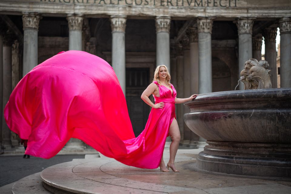 Professional Photoshoot in Rome - Pantheon photo stop: softer drama and clean framing