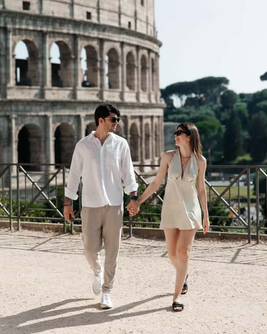 Professional Photoshoot in the Eternal City Rome - Posing direction and camera coaching that keeps it feeling real