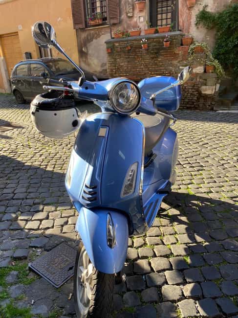 RENTA A VESPA - Key points before you ride